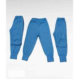 Asil Öztürk Baby & Kids Tekli Kız Erkek Bebek Çocuk Mevsimlik Penye Alt Eşofman Pijama Altı Pantolon - Açık Kot Rengi - 2 - 3 Yaş