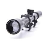 Asil - Rıfle Scope 4 x 20 Tüf Dürbünü Siyah