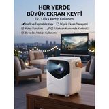 Asil Sepet Asiltech Projeksiyon Cihazı Film Dizi Oyun Wifi Destekli - Çok Renkli