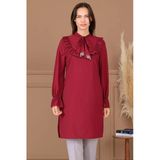 Asil Tesettür Tunik Bordo