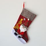 Asılabilir Yılbaşı Yeniyıl Hediye Çorabı 35cm Noel Ağaç Süsü Çorap Christmas Süslemeleri