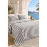 Asilex Home Collection 4 Kat Müslin Pike 210x230 cm Çift Kişilik %100 Pamuk Dolgulu Müslin Yatak Örtüsü Yazlık ve Kışlık Nefes Alan Terletmeyen Müslin Yorgan OEKO-TEX® Sertifikalı