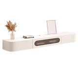 Asılı duvar rafı, ışıklı metal kitaplık, çok katmanlı duvar rafı, çekmeceli ve kapaklı asılı TV dolabı, duvara monte ahşap medya konsolu, modern eğlence