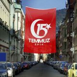Asilmeydan 15 Temmuz Demokrasi Bayramı Kutlama Sancağı - 4X6METRE Okul Bayrağı, Tören, Hatıra Bayrak