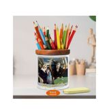 Asilmeydan 449730788 Ürdün Prensesi Ve Kemal Atatürk Ahşap Seramik Kalemlik