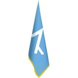 Asilmeydan Afşar Boyu (Avşar Boyu) Bayrağı -Ofis -Makam-Toplantı Odaları - Saçaklı Makam Bayrağı - Renkli