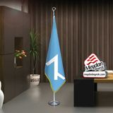 Asilmeydan Afşar Boyu Cumhuriyeti Bayrak -Ofis -Makam-Toplantı Odaları -Direkli -Saçaklı Makam Bayrağı - Renkli