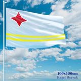 Asilmeydan Aruba Bayrağı - 100X150 cm (1 Metre x 1,5 Metre) - Raşel Kumaş