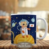 Asilmeydan Astronot Kedicik ve Uzay Bilimleri Kupa Bardak