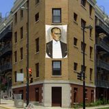 Asilmeydan Atatürk Portre Poster Cephe Bayrağı -200X300CM ( 2x3 Metre) -Bayrak - Renkli