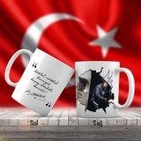Asilmeydan Atatürk Ve Türk Havacılığı - Tayyare - Atatürk'ün Sözleri -Kupa Bardak