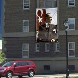 Asilmeydan Ay Yıldız - Sivil Mustafa Kemal Atatürk Poster Cephe Bayrağı - 3x4,5 Metre - Renkli
