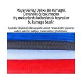 Asilmeydan Ay Yıldız -Türkiye Bayrağı - Bayrak - 200X300 cm Raşel Kumaş - Renkli