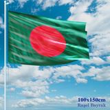 Asilmeydan Bangladeş Bayrağı Raşel Kumaş 100 x 150 cm