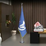 Asilmeydan Bozkurt Hilal Mavi -Ülkü Ocağı Bayrak -Ofis -Makam-Toplantı Odaları -Direkli -Saçaklı Makam Bayrağı - Renkli