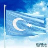 Asilmeydan Doğu Türkistan Bayrağı Raşel Bayrak -(70x105cm)