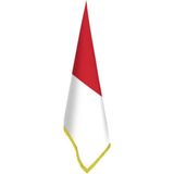 Asilmeydan Endonezya Bayrak - Ofis-Makam-Toplantı Odaları - Saçaklı Makam Bayrağı - Renkli