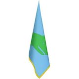 Asilmeydan Göktürk Imp. Bayrağı (17 Eski Türk Devletleri) - Ofis-Makam-Toplantı Odaları - Saçaklı Makam Bayrağı - Renkli