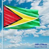 Asilmeydan Guyana Bayrağı Raşel Kumaş 100 x 150 cm