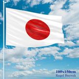 Asilmeydan Japonya Bayrağı - 100x150 cm (1 metre x 1,5 metre) - Raşel Kumaş