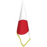 Asilmeydan Japonya Bayrak - Ofis-Makam-Toplantı Odaları - Saçaklı Makam Bayrağı - Renkli