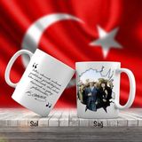 Asilmeydan Kıyafet ve Şapka İnklabı Mustafa Kemal Atatürk - Atatürk'ün Sözleri -Kupa Bardak