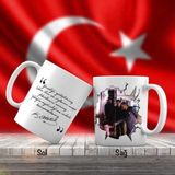 Asilmeydan Mustafa Kemal Atatürk'ün Manevi kızı Ülkü - Atatürk'ün Sözleri -Kupa Bardak