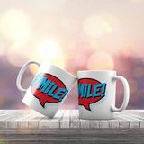 Asilmeydan Pop Art Serisi- Smile Hediyelik Kupa Bardak
