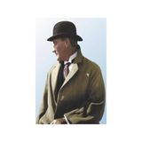 Asilmeydan Şapkalı - Paltolu Modern Sivil Gazi Mustafa Kemal Atatürk Yan Portre Poster Bayrak 100X150 cm