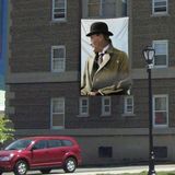 Asilmeydan Şapkalı Sivil Gazi Mustafa Kemal Atatürk Poster Cephe Bayrağı -3x4,5 Metre - Renkli