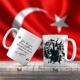 Asilmeydan Seçme ve seçilme hakkı - Mustafa Kemal Atatürk - Atatürk'ün Sözleri -Kupa Bardak