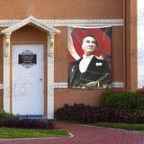 Asilmeydan Sivil Gazi Mustafa Kemal Atatürk Ay Yıldız Türk Bayrağı Poster Bayrak 100X150 cm