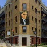 Asilmeydan Sivil Gazi Mustafa Kemal Atatürk Portre Poster Cephe Bayrağı - 2x3 Metre - Renkli