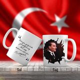 Asilmeydan Sivil Mustafa Kemal Atatürk - Atatürk'ün Sözleri -Kupa Bardak