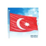Asilmeydan Son Imparatorluk Bayrağı -17 Eski Türk Devleti Bayrağı -70x105 Cm -osmanlı Sancağı