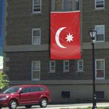 Asilmeydan Son Osmanlı Imparatorluğu Devleti Bayrağı - 17 Eski Türk Devletleri Bayrağı - 3x4,5 Metre - Renkli