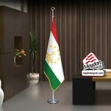 Asilmeydan Tacikistan Cumhuriyeti Bayrak -Ofis -Makam-Toplantı Odaları -Direkli -Saçaklı Makam Bayrağı