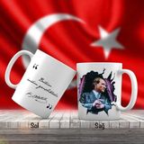 Asilmeydan Tren Camından Bakan -Gazi Mustafa Kemal Atatürk - Atatürk'ün Sözleri -Kupa Bardak