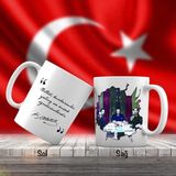 Asilmeydan Türk Dil Kurumu Toplantısı - Atatürk - Atatürk'ün Sözleri -Kupa Bardak