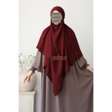 ASİLNUR Alya Tek Katlı Sufle Bordo