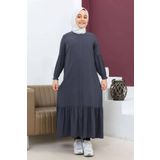 ASİLNUR Çocuk Lale Ferace Füme