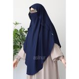 ASİLNUR Lina Gölgeli Sufle Lacivert