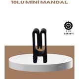 Asiltech Gıda Saklama Mandalı Tazelik Koruyucu 10’lu Set - Çok Renkli