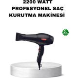 Asiltech Profesyonel Saç Kurutma Makinesi – Ac Motor, Soğuk Üfleme, 2 Hız Kademesi