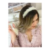 ASİMEL TAÇ & TASARIM Anne Bebek Tacı Lohusa Tacı Tüylü