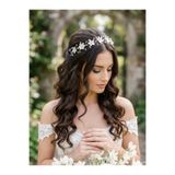 ASİMEL TASARIM Gelin Tacı Saç Aksesuarı Düğün Kına Nikah Nişan