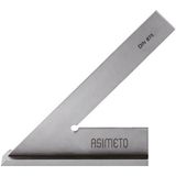 ASIMETO 120x80mm EKSTRA GENİŞ TABAN ÇELİK GÖNYE 45 DERECE