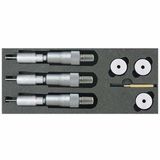 Asimeto AS-208 2-2.5 mm ve 2.5-3 mm İki Nokta Temaslı Dijital İç Çap Mikrometre Seti