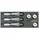 Asimeto AS-209 12-16 mm ve 16-20 mm Üç Nokta Temaslı Mekanik İç Çap Mikrometre Seti