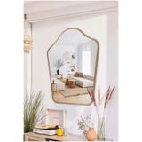 Asimetrik Ayna/Dekor Aynası/Konsol Aynası Gold 50 x 70